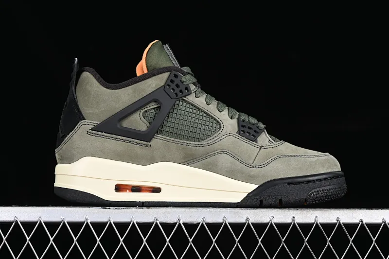 All categories Air Jordan Jordan series basketball shoes Air Jordan 4 GX foreign trade version Air Jordan 4 Retro "Undftd" AJ4 Joe 4 suede military green
